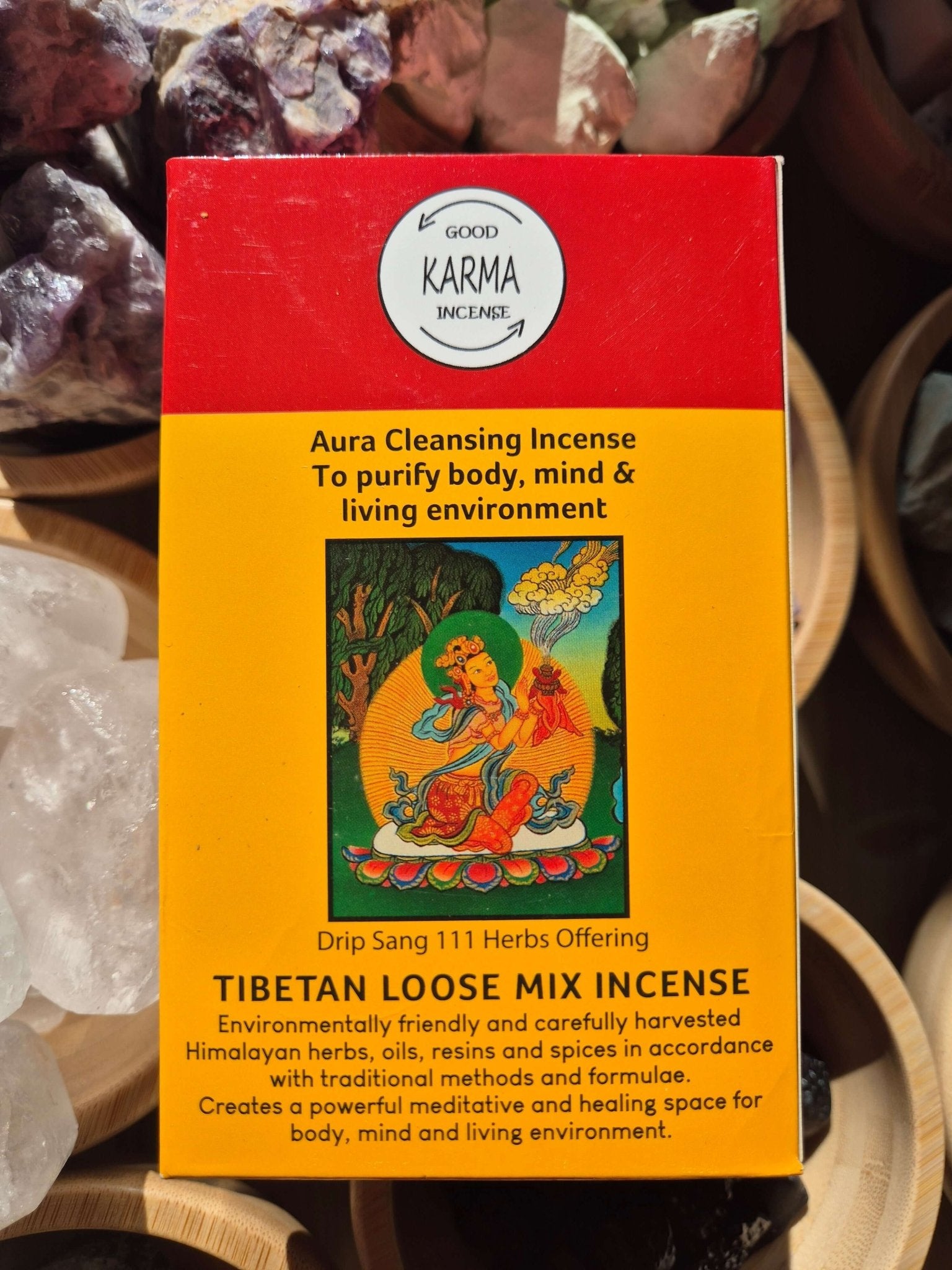 Incienso tibetano en polvo limpieza aura 130gr aproximadamente Tienda esotérica Málaga - La Tienda de Tata Magic: tienda Esotérica en Málaga